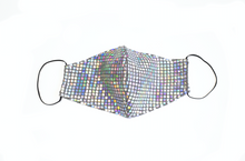 Load image into Gallery viewer, Metallic Iridescent Face Mask
