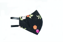 Load image into Gallery viewer, Floral Embroidered Lace Face Mask
